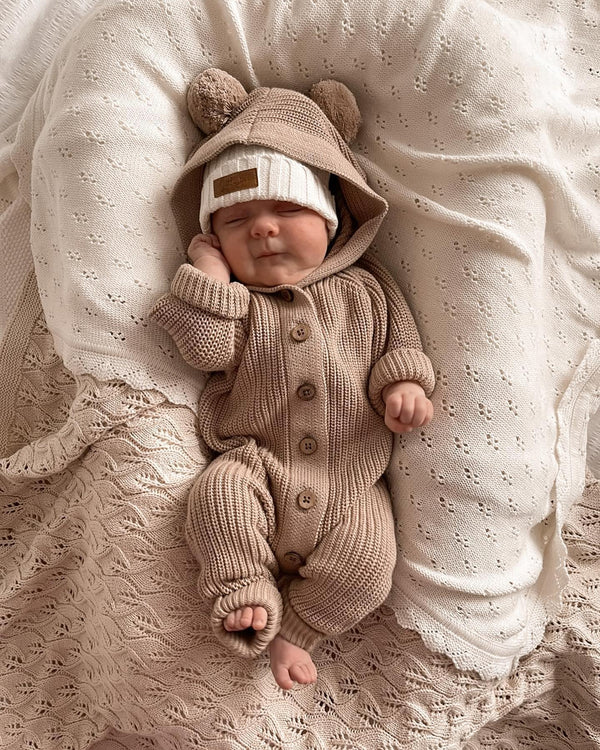 Baby Winter Knit Jumpsuit pawlulu