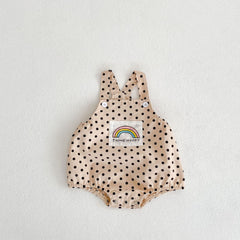 Summer Baby Rainbow Shortalls