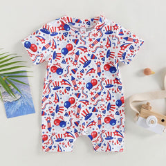 Independence Day Baby Jumpsuit