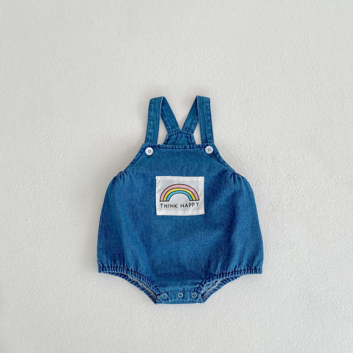 Summer Baby Rainbow Shortalls
