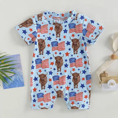 Independence Day Baby Jumpsuit