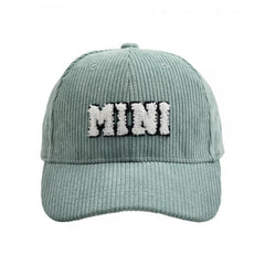 Mama Mini Corduroybaseball Caps Adjustable