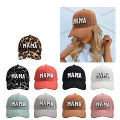 Mama Mini Corduroybaseball Caps Adjustable