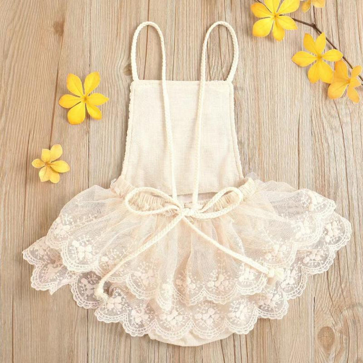 Baby Girl Summer Lace Romper Pawlulu