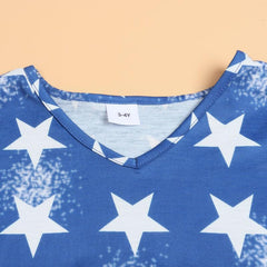4th of July Mommy&me T-Dress Pawlulu