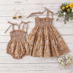 Sisters Floral Dress