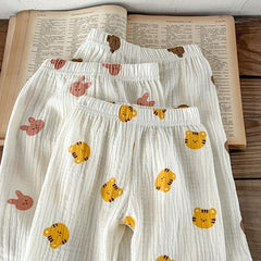 2pcs Animal Toddler Pajamas Suit