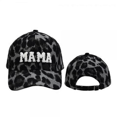 Mama Mini Corduroybaseball Caps Adjustable