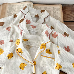2pcs Animal Toddler Pajamas Suit