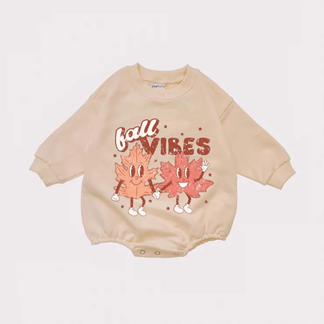 Baby Fall Vibes Romper pawlulu