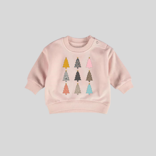 Baby Print Cotton Sweatshirt pawlulu