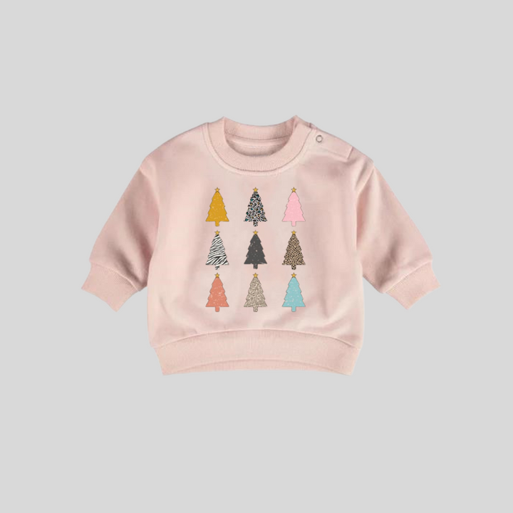 Baby Print Cotton Sweatshirt pawlulu